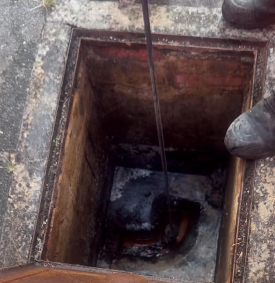 After drain clearance